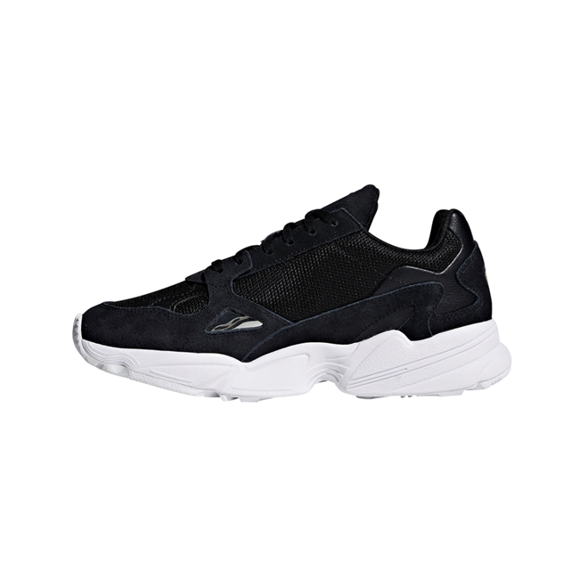 Adidas falcon shop black white blue