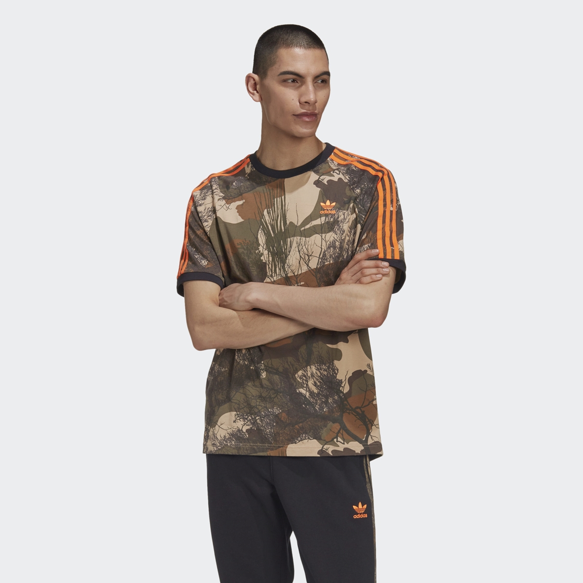 Adidas on sale camo tee