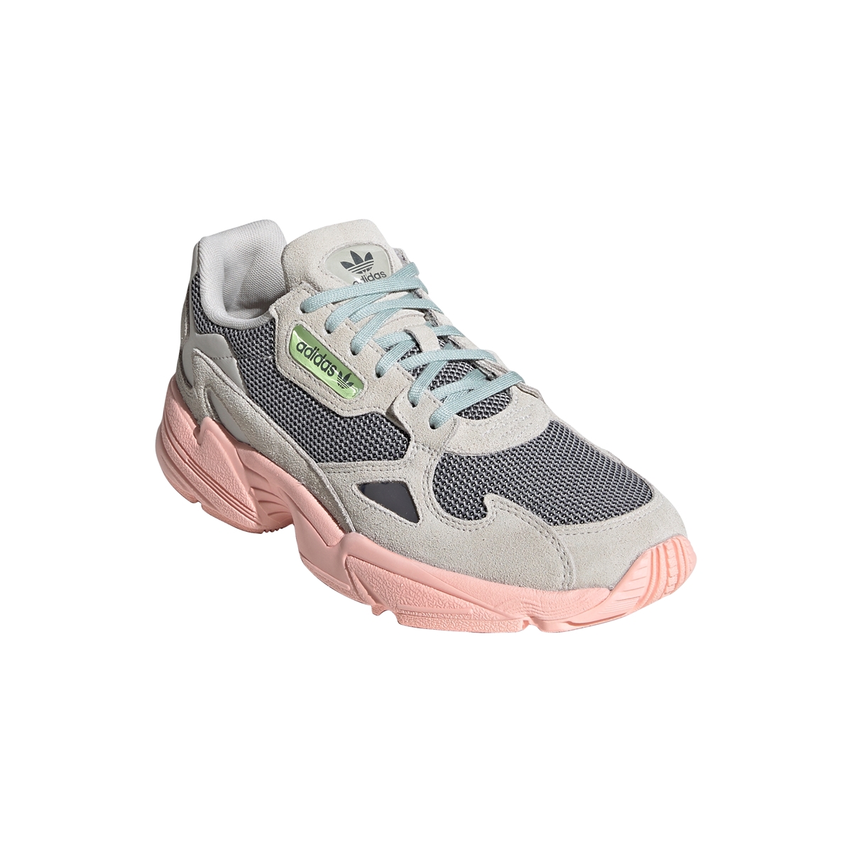 Adidas falcon w best sale beige